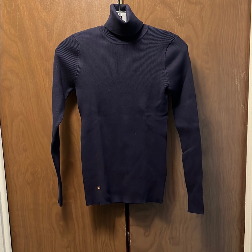 Lauren Ralph Lauren Navy Turtleneck Sweater